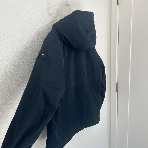 Tommy Hilfiger Men's Performance Hooded Jacket Size XL Color Navy - Picture 16 of 16